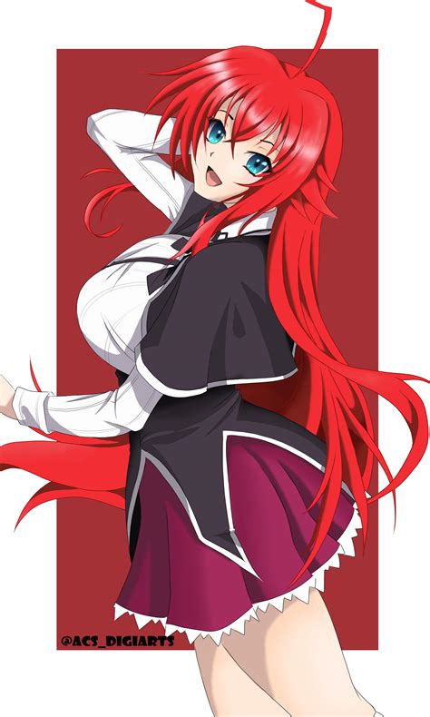 rias gremory naked|rias